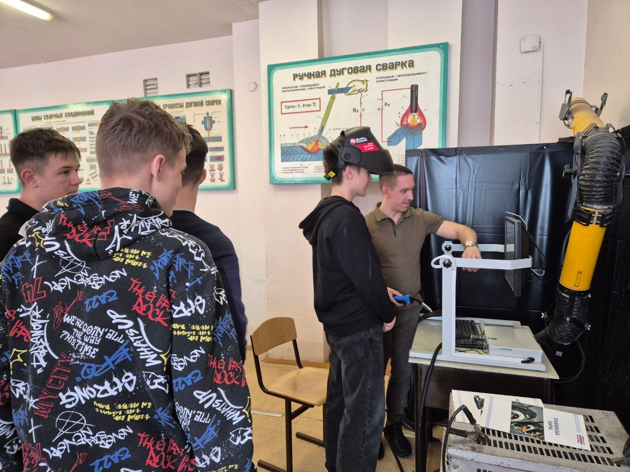 Состоялась профессиональная проба по компетенции «Сварщик».